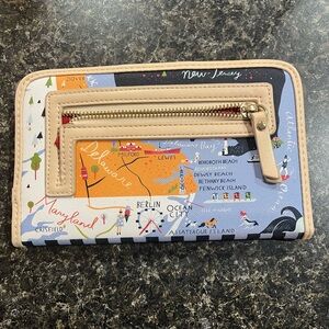 Spartina 449 Multicolor Map Wallet
